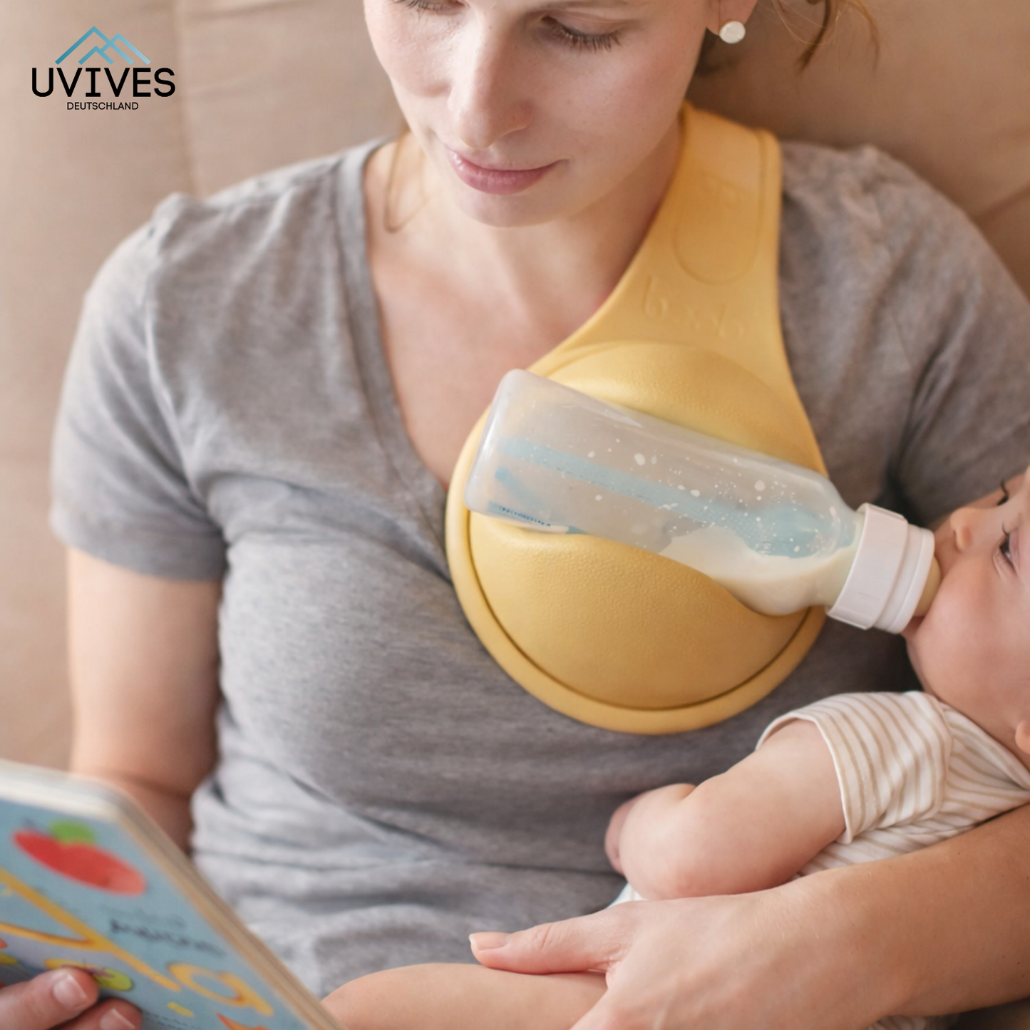 Hands-Free Baby Feeding Solution for Complete Arm Relief