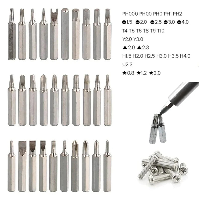 32-in-1 Precision Screwdriver Set for Versatile Tool Use