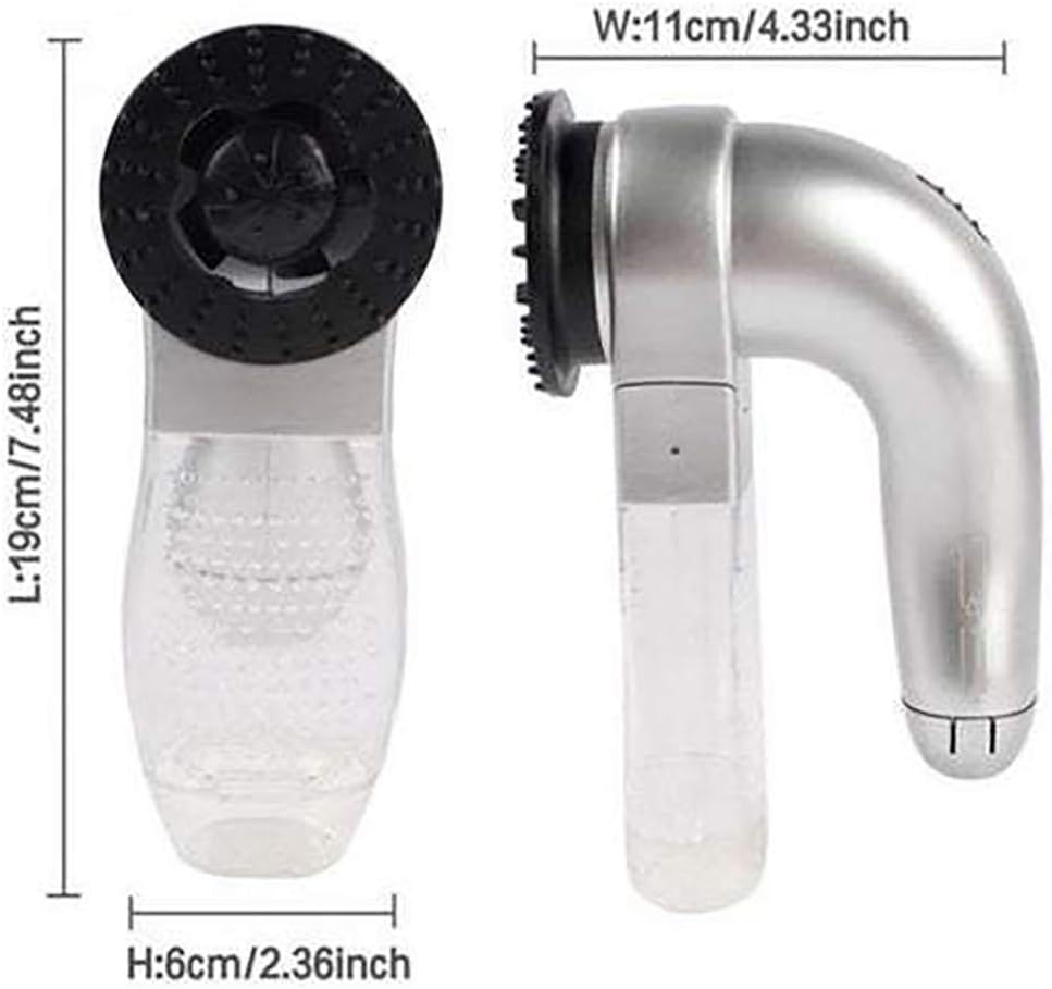 Pet Grooming Brush & De-Shedding Tool with Massage Feature