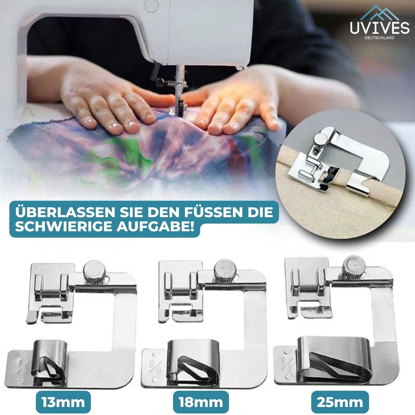 Get 2 Free with Purchase | Sewing Machine Feet Set