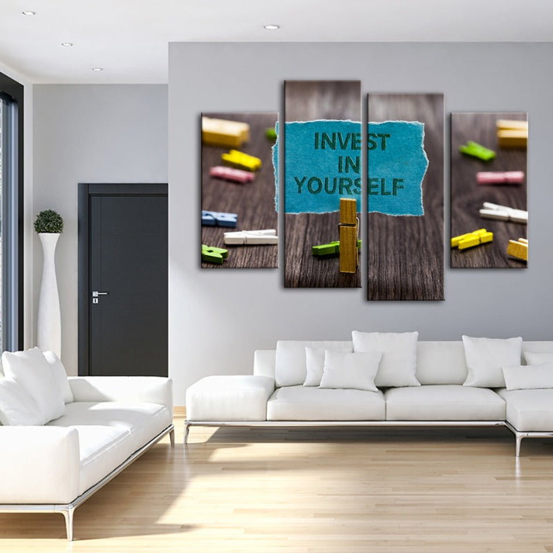 Empower Your Space - Inspiring Canvas Art Set