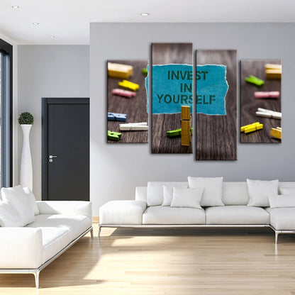 Empower Your Space - Inspiring Canvas Art Set
