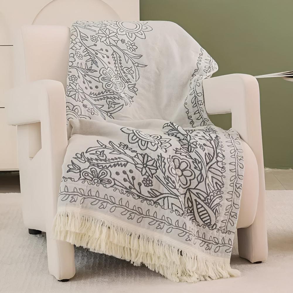 Stylish Cotton Throw Blanket for Every Season
