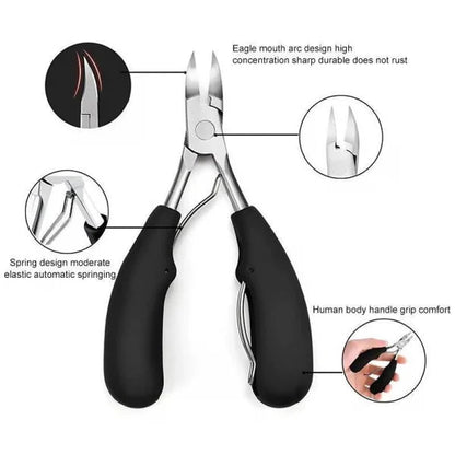 Precision Nail Clippers for Thick and Ingrown Nails