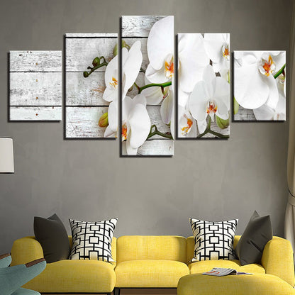Stunning 5-Piece Floral Canvas Set for Vibrant Décor