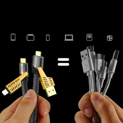 All-in-One 65W Rapid Charge Cable for Every Device