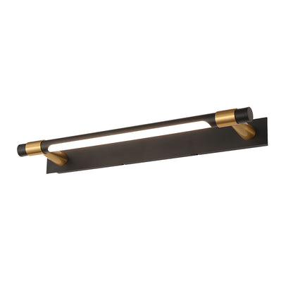 Rotatable 120° Flush-Mount Vanity Light for Bathroom with Linear Design