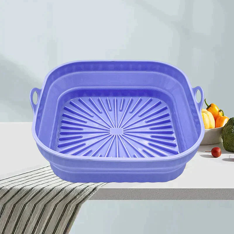 Foldable Silicone Grilling Mat for Air Fryers