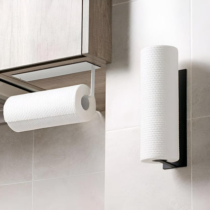 Sleek Wall-Mounted Paper Towel Dispenser & Organizer