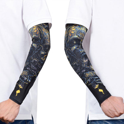 Men's Cooling Arm Sleeves for Ultimate Sun Protection