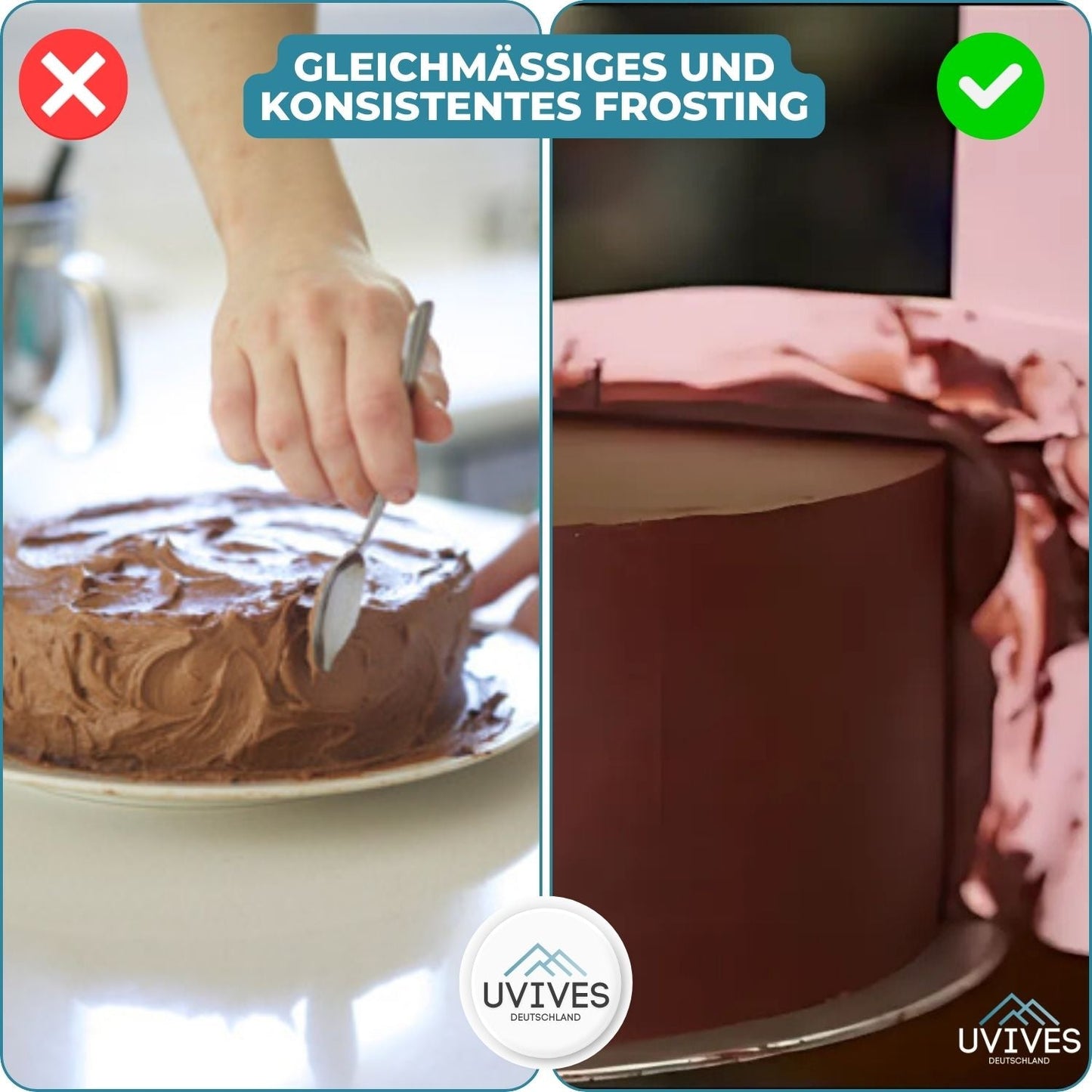 Adjustable Cake Smoother and Scraper Tool
