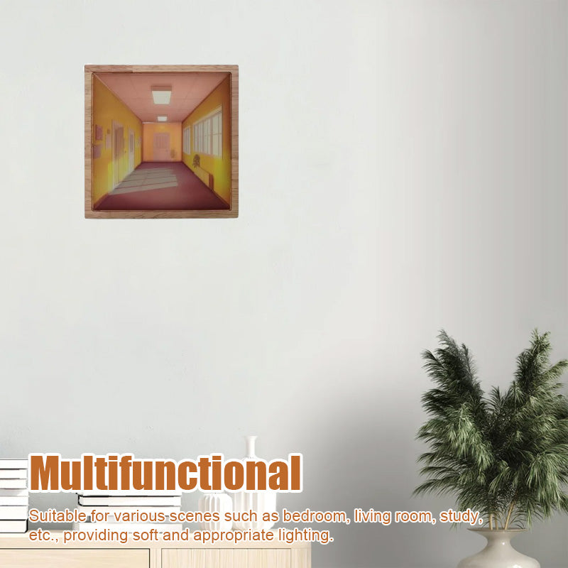 Illuminating 3D Wall Light | Transform Your Space Effortlessly