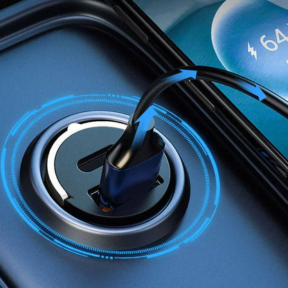Rapid Universal Car Charger with Dual Ports