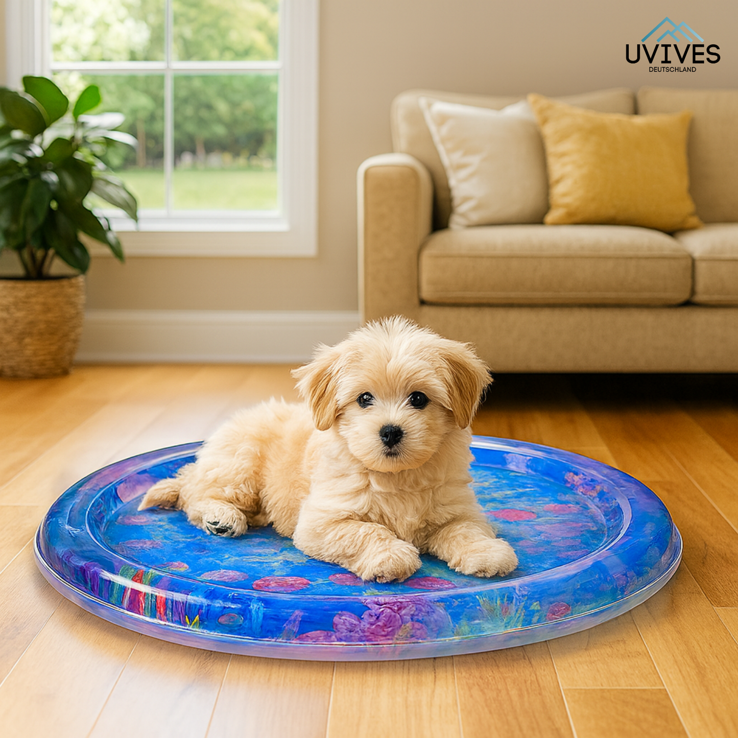 Interactive Cat Water Play Mat | Cooling & Activity Toy | BPA-Free PVC