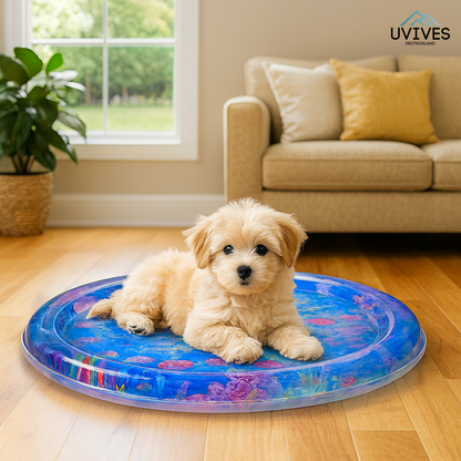 Interactive Cat Water Play Mat | Cooling & Activity Toy | BPA-Free PVC