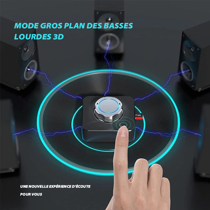 Bluetooth 5.0 Audio Receiver with RCA Connectivity
