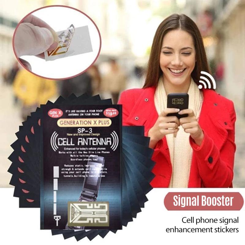 Universal Signal Booster Sticker for Mobile Devices – 1.5m Antenna