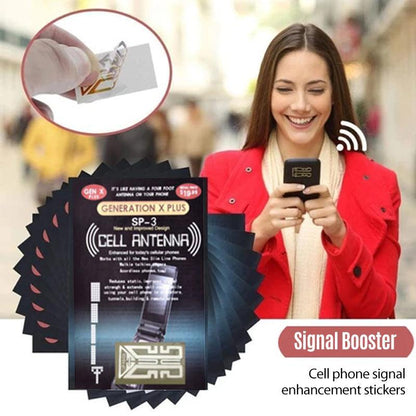 Universal Signal Booster Sticker for Mobile Devices – 1.5m Antenna