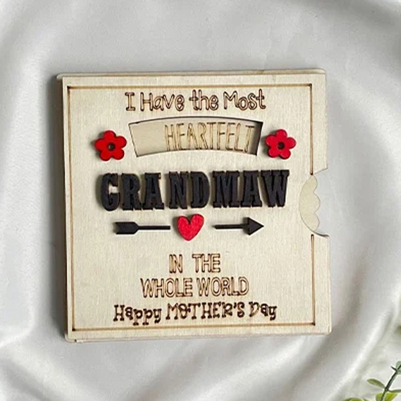 Memorable Gift for Mum – Special Greeting Card for Mother's Day