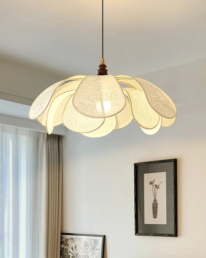 Artistic Petal Layer Shade Pendant Light by Floramira