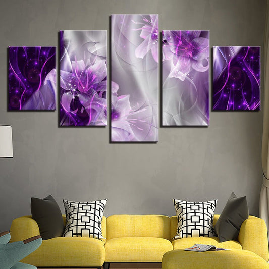 Enchanting Blossom Canvas Art Set - 5 Panels