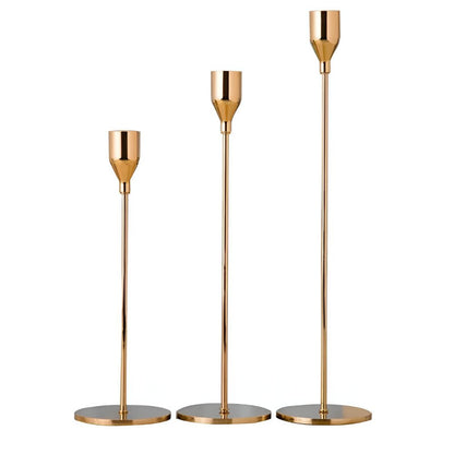 Elegant Trio of Candle Holders | Set of 3 for Any Occasion