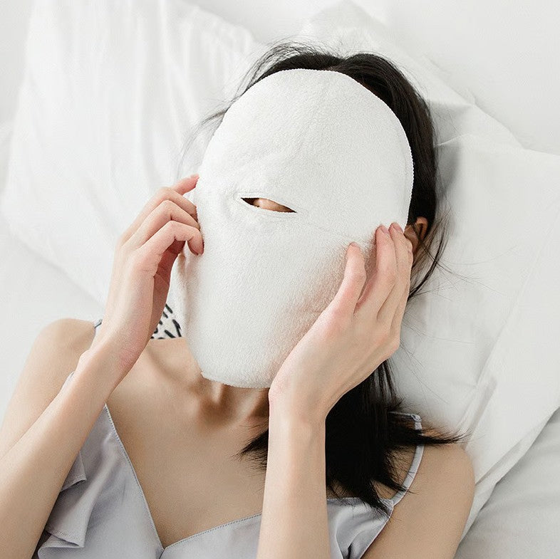 Coral Velvet Facial Towel for Moisturizing Skin