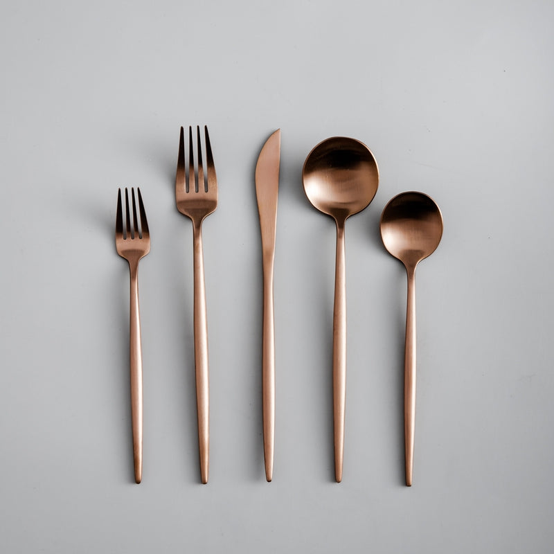 Elegant Simplicity Stainless Steel Cutlery Set