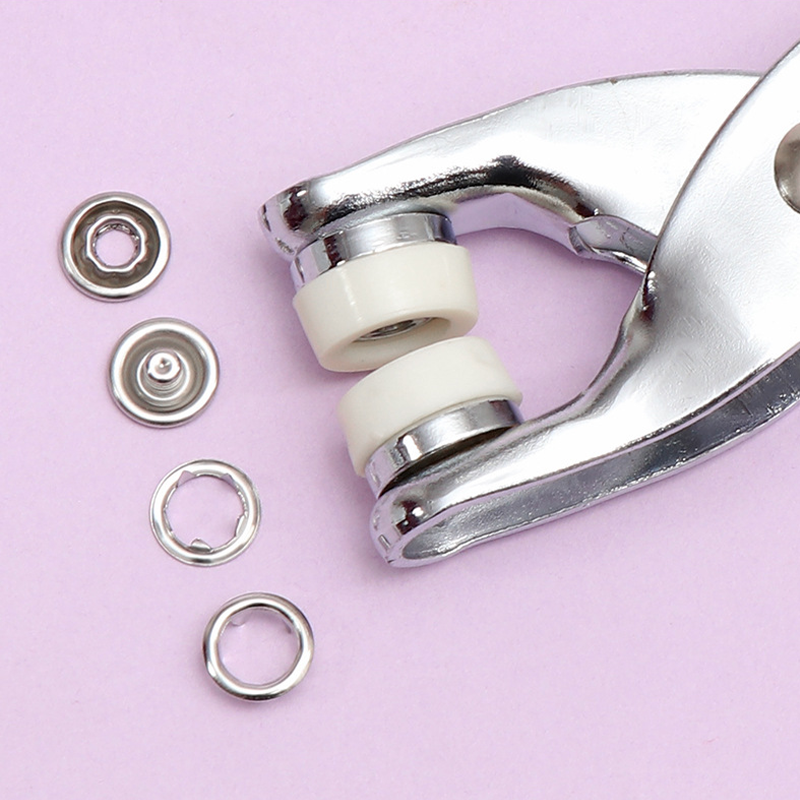 Quick-Fix Snap Fastener Tool Kit | No-Sew Pressing System for DIY
