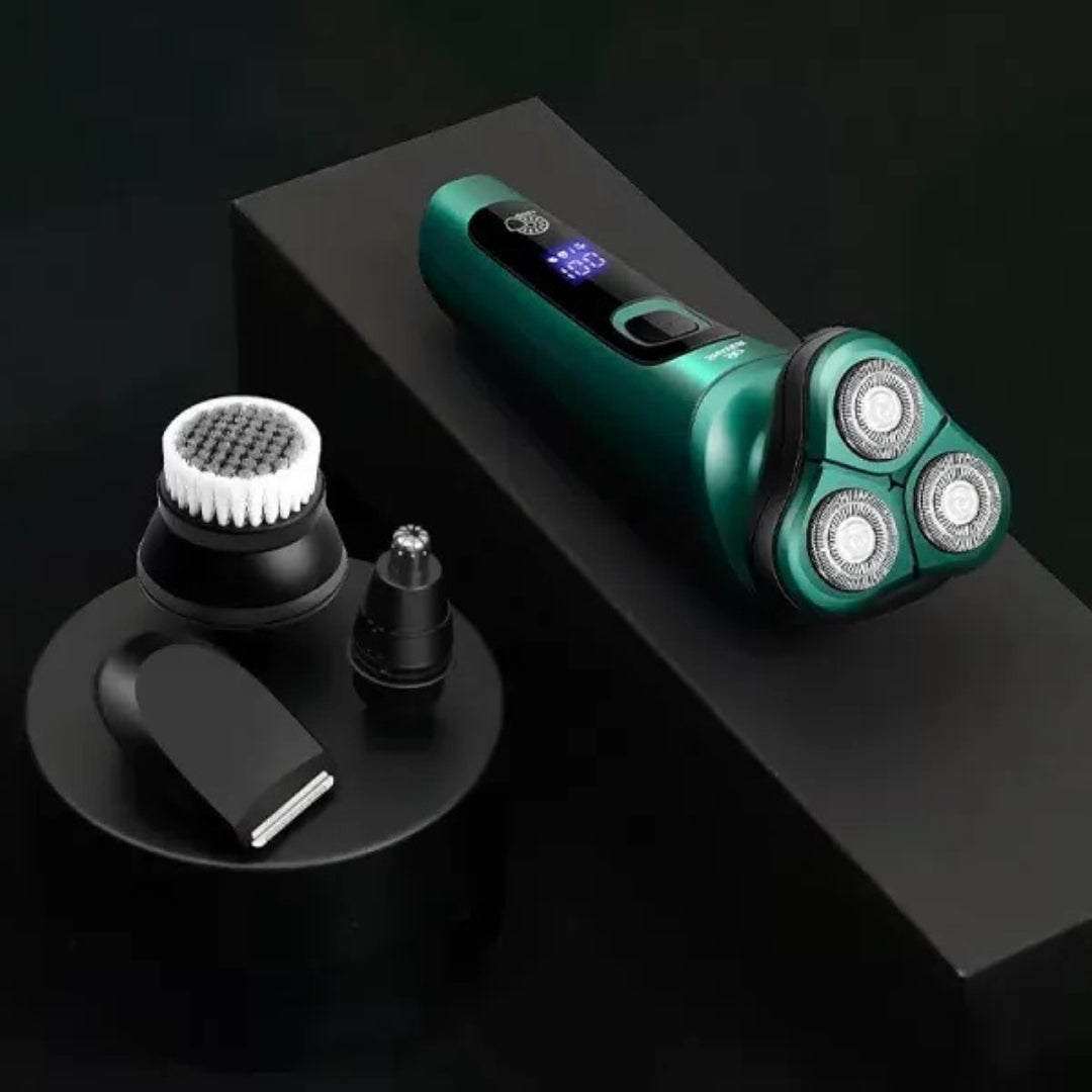 All-in-One Grooming Device – Waterproof – LED Screen – USB Rechargeable
