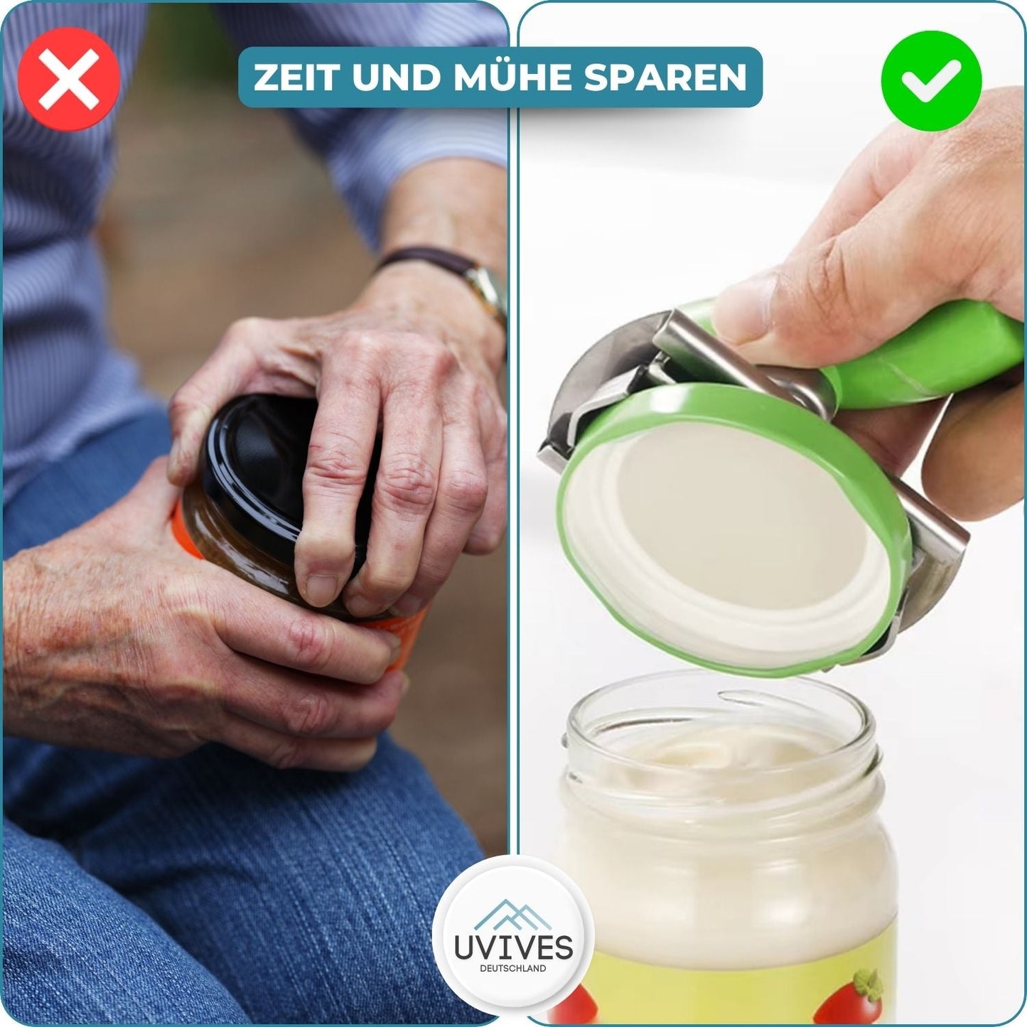 Buy One Get One Free | Jar and Bottle Opener for Easy Use!