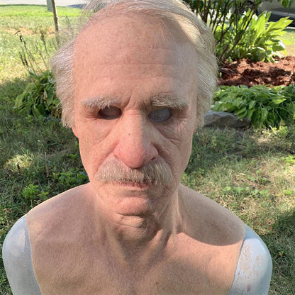 Latex Mask for Halloween Simulation