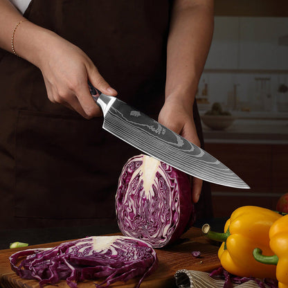 Professional Kitchen Knife Set for Chefs