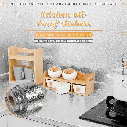 Buy One Get One Free | OilGuard - Oil-Resistant Aluminum Kitchen Stickers