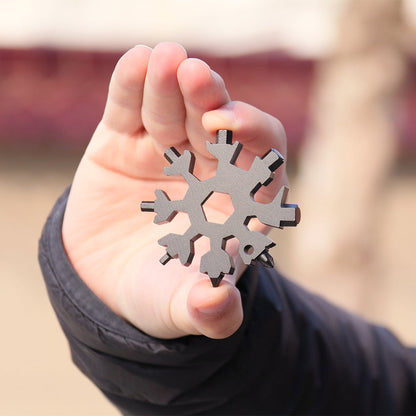 Multi-tool Snowflake Set with 18 Functions – Perfect Gift
