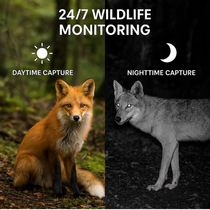 Nighttime Wildlife Observation Camera with Infrared Capability