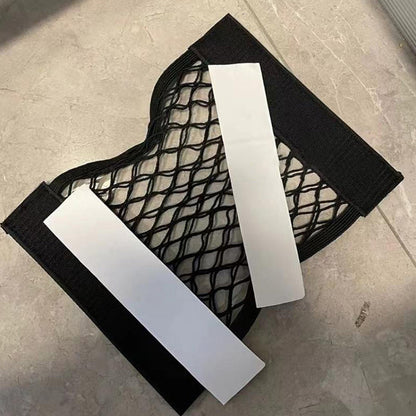 Smart Storage Net for Plastic Bags with Adhesive Tape