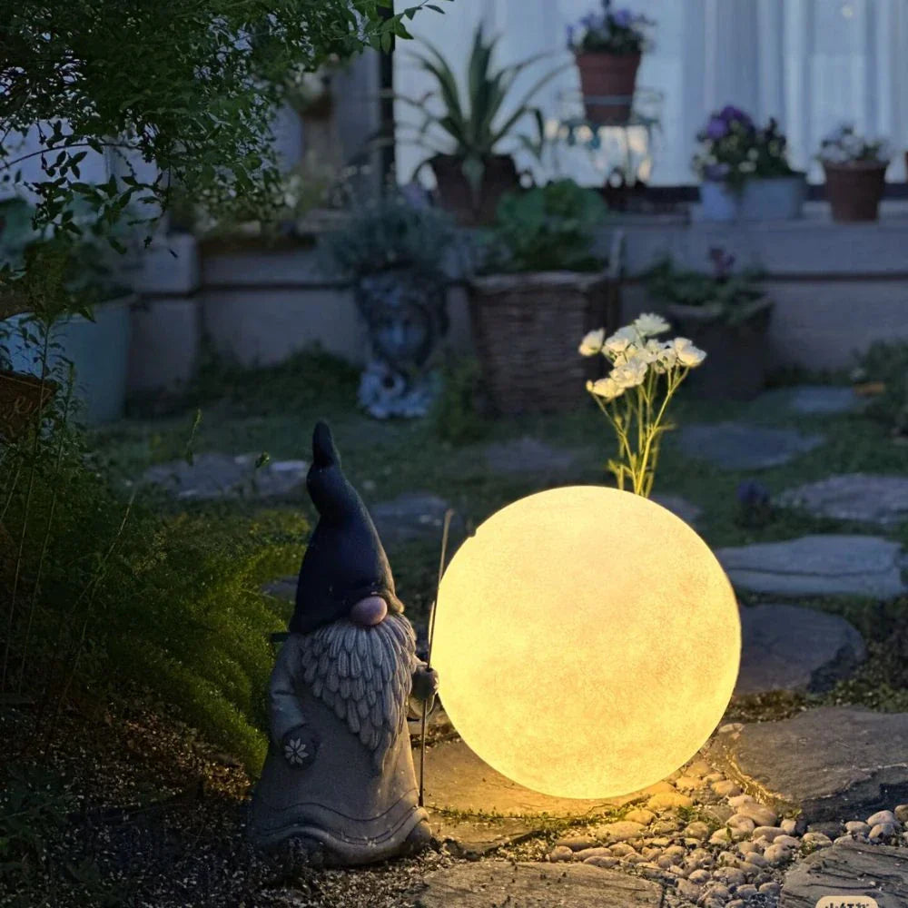 Solar LED Garden Sphere Lights – Remote-Controlled Outdoor Illumination