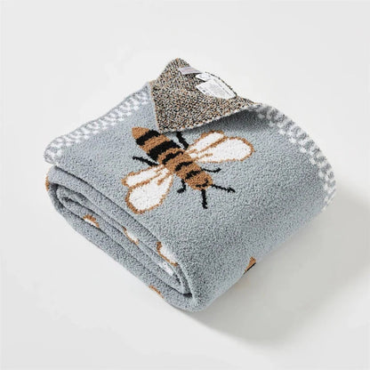 Cozy Honeycomb Throw Blanket for Ultimate Comfort