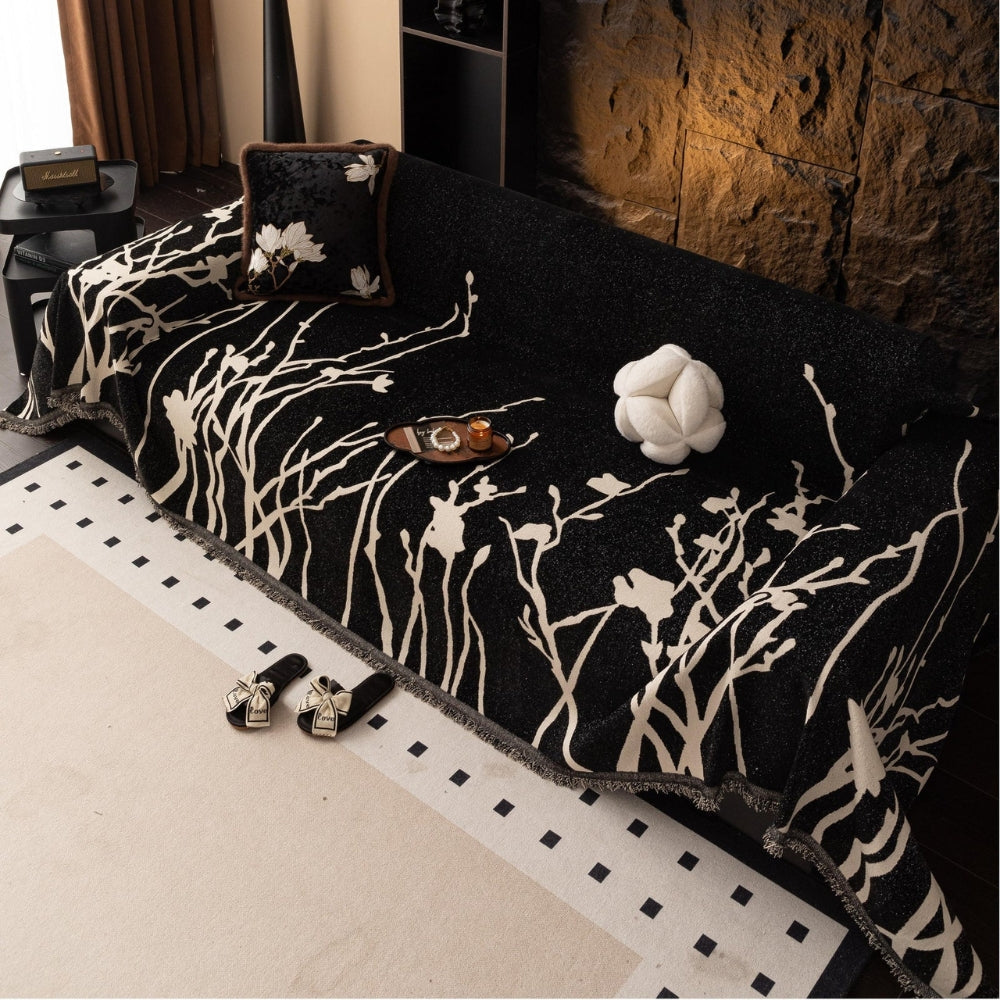 Serene Canopy Chenille Sofa Protector