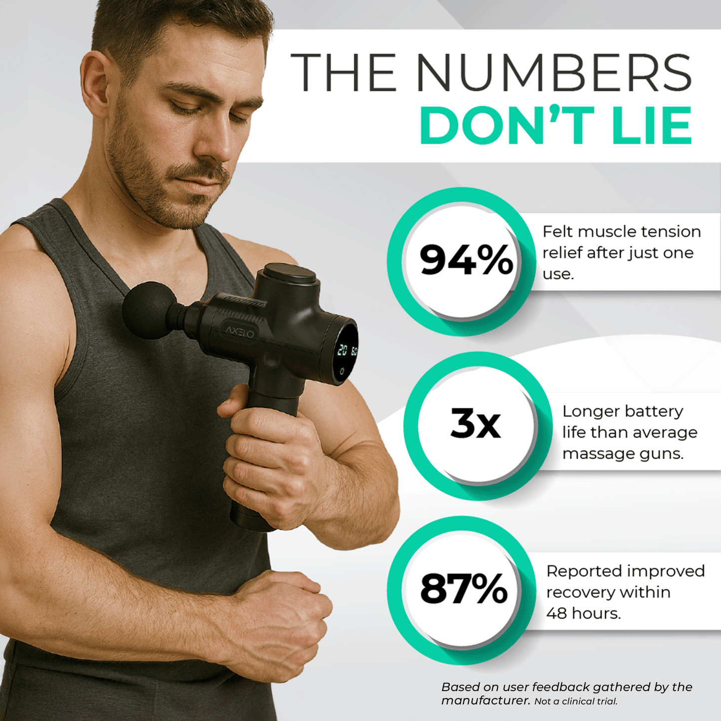 Muscle Relief Pro | Advanced Massage Gun with 30 Speed Settings