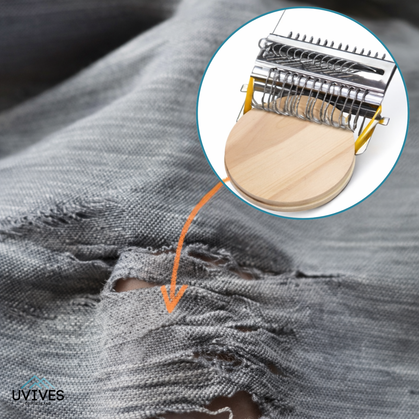 Quick Clothing Repair Tool - No Sewing Skills Required