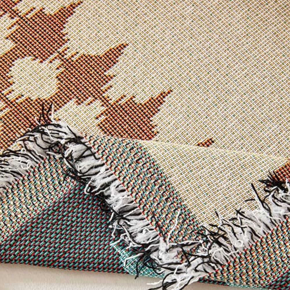 Elegant Chenille Sofa Protector with Artistic Design
