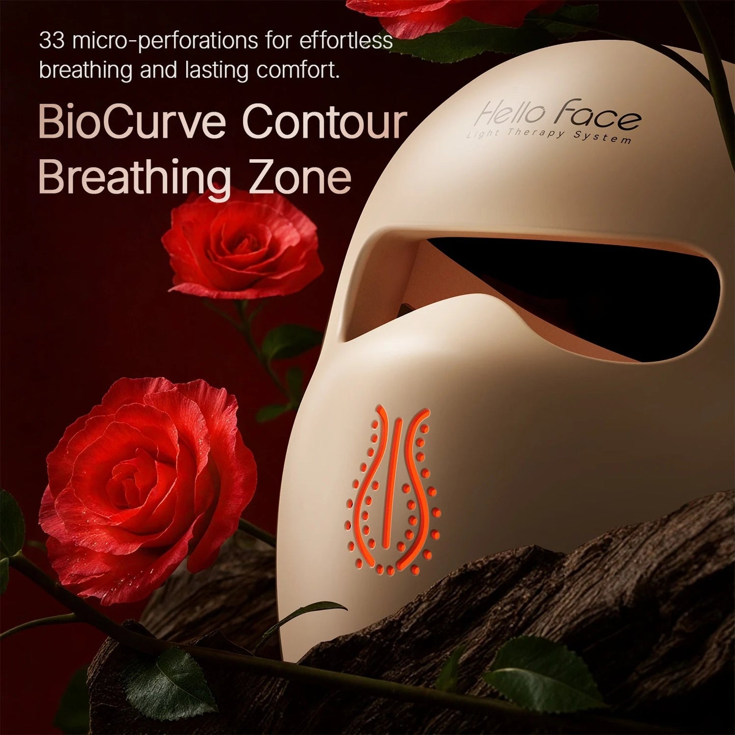 4D Silicone LED Face Mask for Light Therapy – 311 LEDs for Skin Care