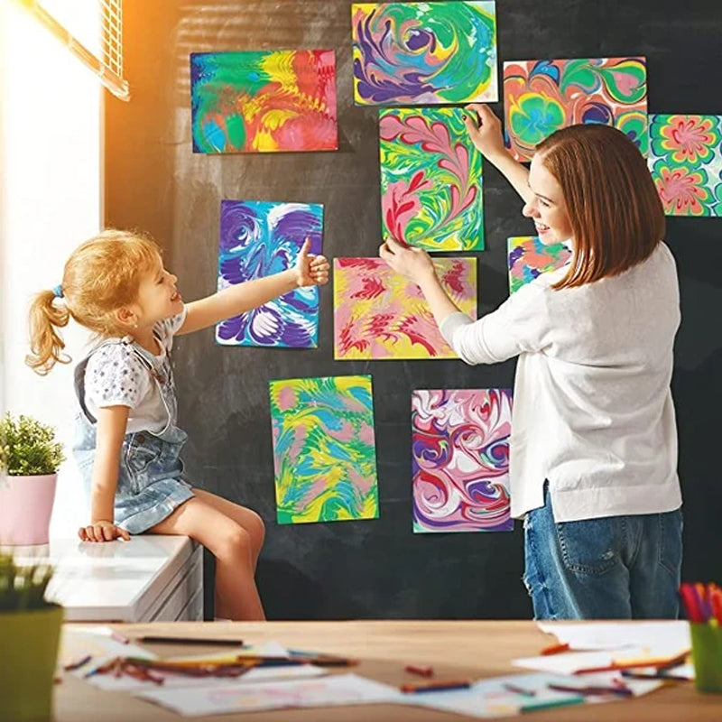Water Marbling Paint Set - Color Magic [Last Day Discount]