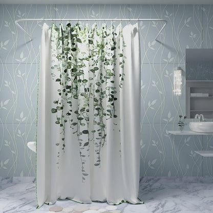 Tranquil Greenery Shower Curtain for a Serene Space