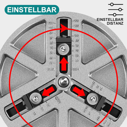 Adjustable Hole Cutter for Accurate Woodworking - MultiCut