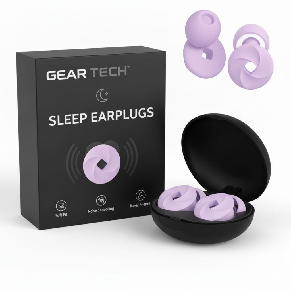 Sleep Earplugs for All-Day Comfort – 33 dB Noise Reduction