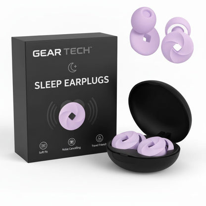 Sleep Earplugs for All-Day Comfort – 33 dB Noise Reduction