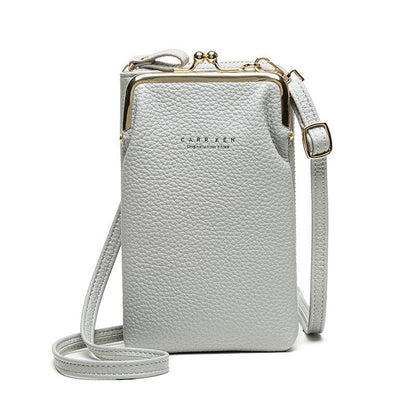 Compact Multi-Pocket Crossbody Bag for Everyday Use